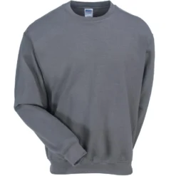 Gildan Sweatshirts: Men's 18000 CHR Grey Heavy Blend Crewneck Sweatshirt -Tessvero Sales Store gildan 18000 chr f 01