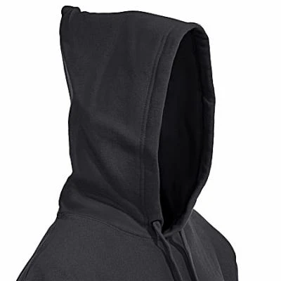 Sport Tek Sweatshirts: Men's Black F281 BLK Heavyweight Pullover Hooded Sweatshirt 2 Sport Tek Sweatshirts: Men's Black F281 BLK Heavyweight Pullover Hooded Sweatshirt - Image 2