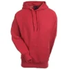 Sport Tek Sweatshirt: Men's Red F281 RED Heavyweight Pullover Hooded Sweatshirt