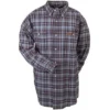 Carhartt Shirts: Midweight Flannel Work Shirt S137NVY