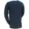 Carhartt Shirts: Men's Navy K128 NVY Long Sleeve Workwear Henley Shirt