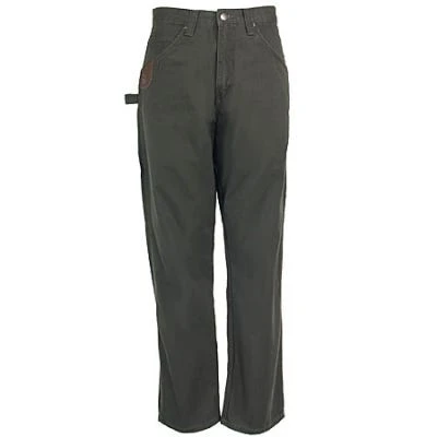 Wrangler Riggs Jeans: Men's Loden Green 3W020 LD Cotton Ripstop Carpenter Jeans 4 Wrangler Riggs Jeans: Men's Loden Green 3W020 LD Cotton Ripstop Carpenter Jeans - Image 4