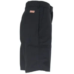 Red Kap Work Clothes: Black Cellphone Pocket Work Shorts PT4C BK