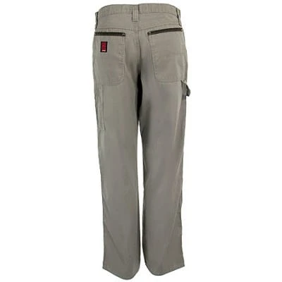 Wrangler Riggs Jeans: Men's Dark Khaki 3W020 DK Cotton Ripstop Carpenter Jeans 2 Wrangler Riggs Jeans: Men's Dark Khaki 3W020 DK Cotton Ripstop Carpenter Jeans - Image 2