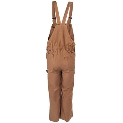 Bulwark Overalls: Men's BLF8 BD Brown Duck Water-Resistant Flame-Resistant Overalls 1 Bulwark Overalls: Men's BLF8 BD Brown Duck Water-Resistant Flame-Resistant Overalls