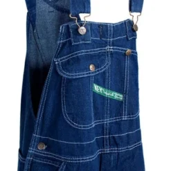 Key Overalls: Men's Cotton Denim 273 43 Garment Washed Bib Overalls -Tessvero Sales Store image 79470