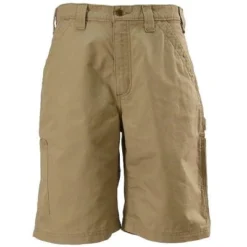 Carhartt Shorts: Men's Dark Khaki B147 DKH Cotton Canvas Work Shorts 7 Carhartt Shorts: Men's Dark Khaki B147 DKH Cotton Canvas Work Shorts -Tessvero Sales Store image 79624