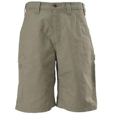 Carhartt Shorts: Men's B147 TAN Cotton Canvas Work Shorts 4 Carhartt Shorts: Men's B147 TAN Cotton Canvas Work Shorts - Image 4