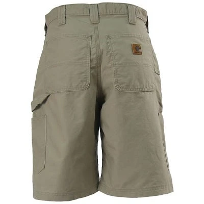 Carhartt Shorts: Men's B147 TAN Cotton Canvas Work Shorts 2 Carhartt Shorts: Men's B147 TAN Cotton Canvas Work Shorts - Image 2