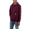 Carhartt Sweatshirts: Men's K288 PRT Port Midweight Hooded Logo Sweatshirt