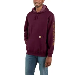 Carhartt Sweatshirts: Men's K288 PRT Port Midweight Hooded Logo Sweatshirt
