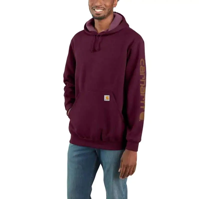 Carhartt Sweatshirts: Men's K288 PRT Port Midweight Hooded Logo Sweatshirt 1 Carhartt Sweatshirts: Men's K288 PRT Port Midweight Hooded Logo Sweatshirt