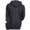 Carhartt Sweatshirts: Men's Black K288 BLK Midweight Pullover Hooded Sweatshirt