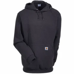 Carhartt Sweatshirts: Men's Black K288 BLK Midweight Pullover Hooded Sweatshirt 7 Carhartt Sweatshirts: Men's Black K288 BLK Midweight Pullover Hooded Sweatshirt -Tessvero Sales Store k288blk carharttf 01