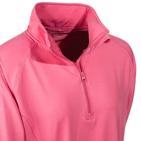 Sport-Tek Pullover: Ladies LST850 DRS Dusty Rose 1/2 Zip Pullover 2 Sport-Tek Pullover: Ladies LST850 DRS Dusty Rose 1/2 Zip Pullover - Image 2