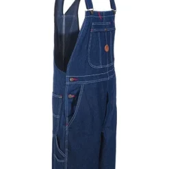 Red Kap Overalls: Men's BD10 DN Cotton Denim Bib Overalls