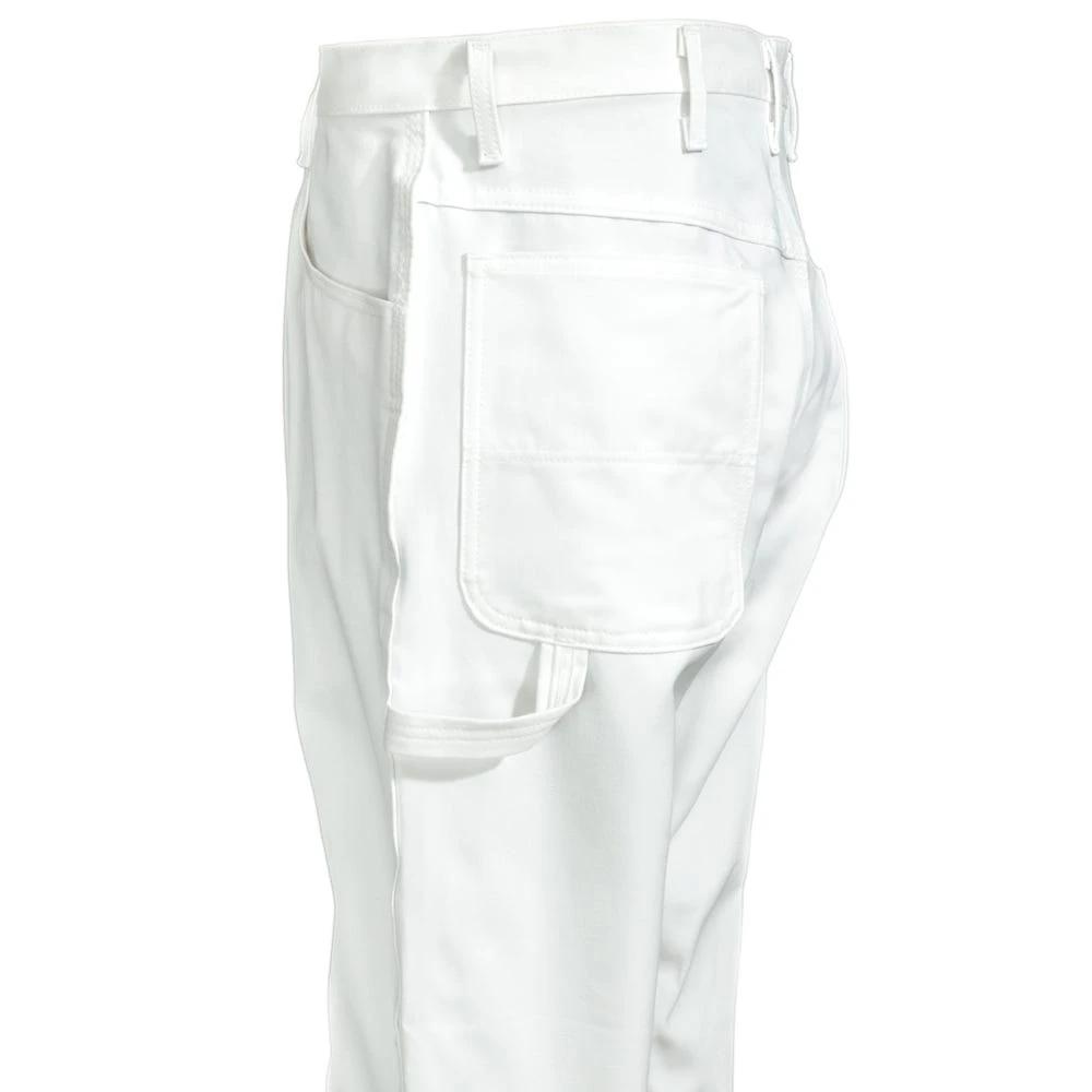 Red Kap Pants: Men's PC80 WH White Painter Dungaree Work Pants 3 Red Kap Pants: Men's PC80 WH White Painter Dungaree Work Pants - Image 3
