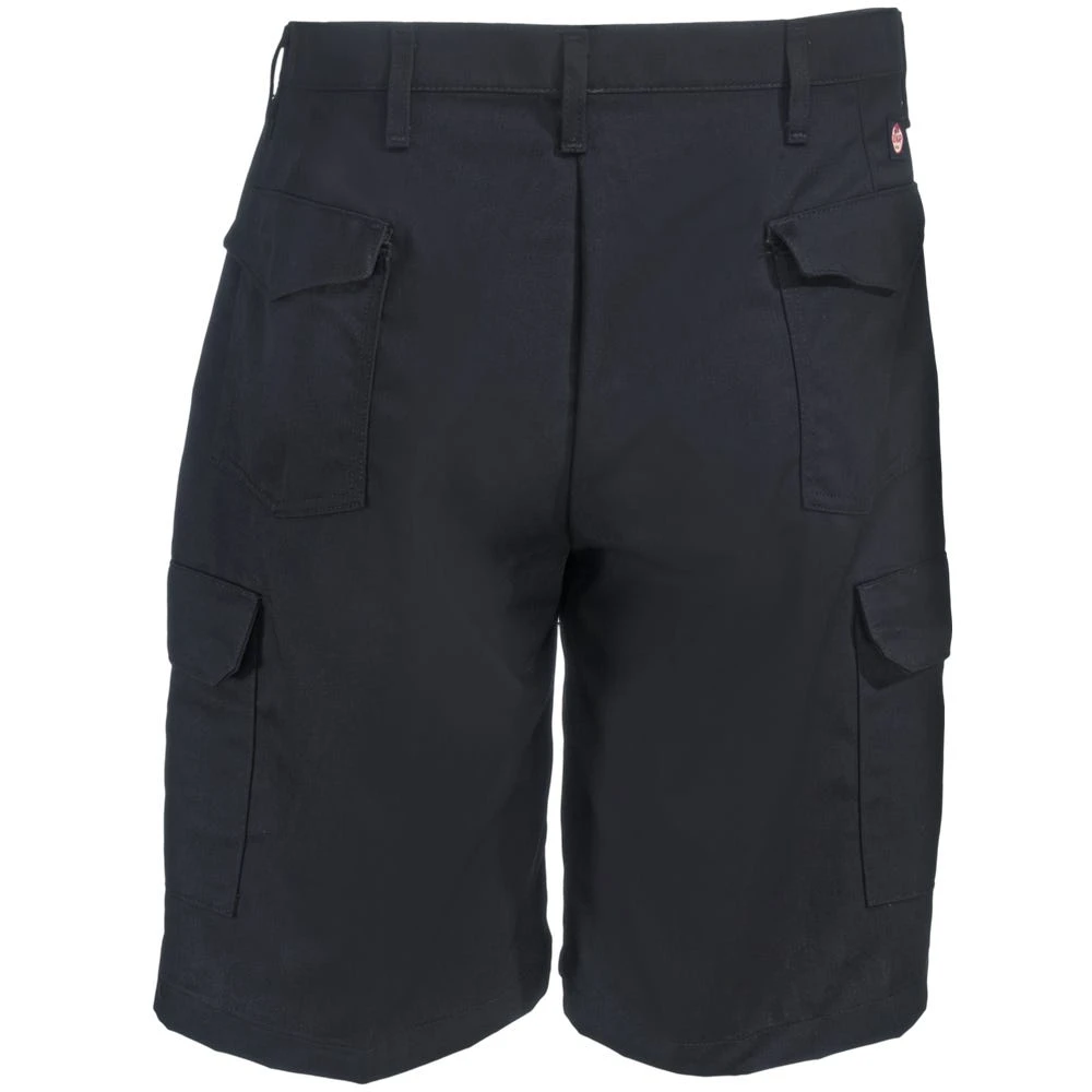Red Kap Shorts: Men's PT66 BK Black Twill Cargo Shorts 4 Red Kap Shorts: Men's PT66 BK Black Twill Cargo Shorts - Image 4
