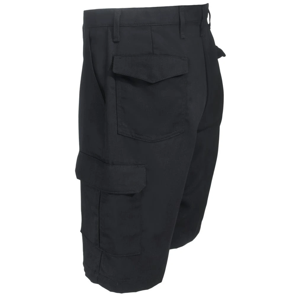 Red Kap Shorts: Men's PT66 BK Black Twill Cargo Shorts 3 Red Kap Shorts: Men's PT66 BK Black Twill Cargo Shorts - Image 3