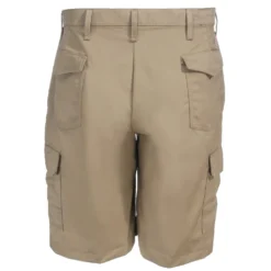 Red Kap Shorts: Men's PT66 KH Khaki Twill Cargo Shorts -Tessvero Sales Store red kap pt66kho b 01