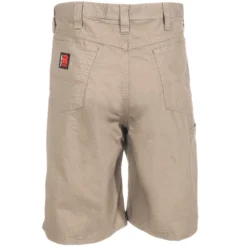 Wrangler Riggs Shorts: Men's Dark Khaki 3W345 DK Ripstop Technician Shorts
