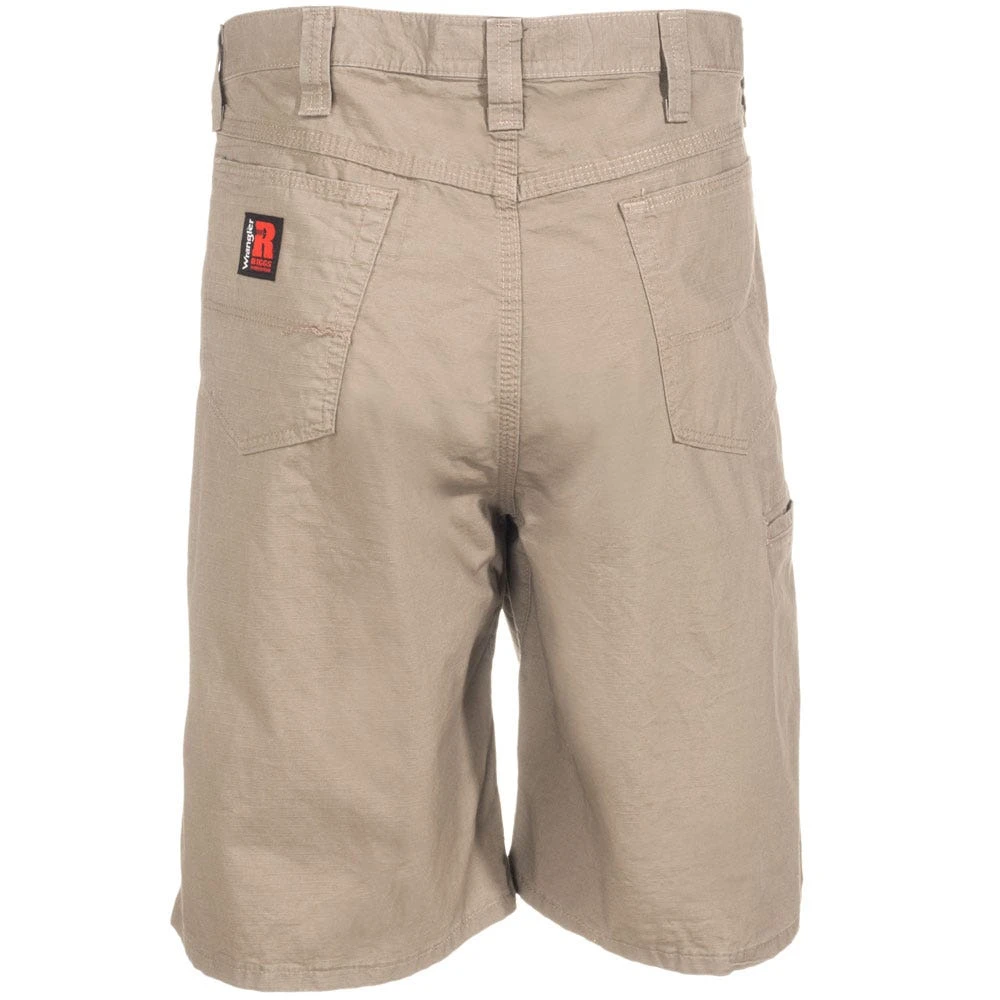 Wrangler Riggs Shorts: Men's Dark Khaki 3W345 DK Ripstop Technician Shorts 1 Wrangler Riggs Shorts: Men's Dark Khaki 3W345 DK Ripstop Technician Shorts