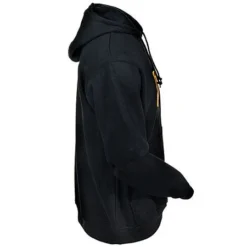 Caterpillar Sweatshirts: Men's Black W10646 016 Trademark Hooded Sweatshirt -Tessvero Sales Store w10646blk catr 01