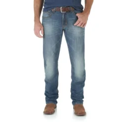 Wrangler Jeans: Men's WLT88CW Cottonwood Wrangler Retro Slim Straight Jean