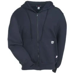 Wolverine Sweatshirts: Men's W1203310 417 Flame-Resistant Hooded FireZerO Sweatshirt -Tessvero Sales Store wolverine w1203310 417 f 01