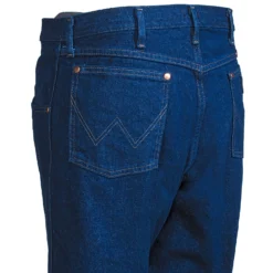 Wrangler Jeans: Men's Cowboy Cut 31MWZ PW Prewashed Indigo Relaxed Fit Jeans -Tessvero Sales Store wrangler 31mwzpw l 01