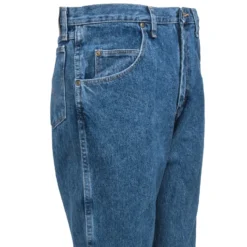 Wrangler Jeans: Men's Grey Indigo 35001 GI Rugged Wear Relaxed Fit Work Jeans -Tessvero Sales Store wrangler 35001gi r 01