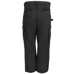 Wrangler Riggs Pants: Men's 3W060 BL Black Ripstop Ranger Pants -Tessvero Sales Store wrangler 3w060st b 01