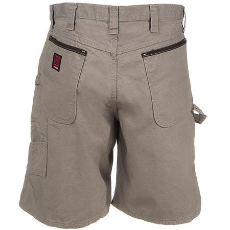 Wrangler Riggs Shorts: Men's Dark Khaki 3W320 DK Ripstop Carpenter Shorts 1 Wrangler Riggs Shorts: Men's Dark Khaki 3W320 DK Ripstop Carpenter Shorts