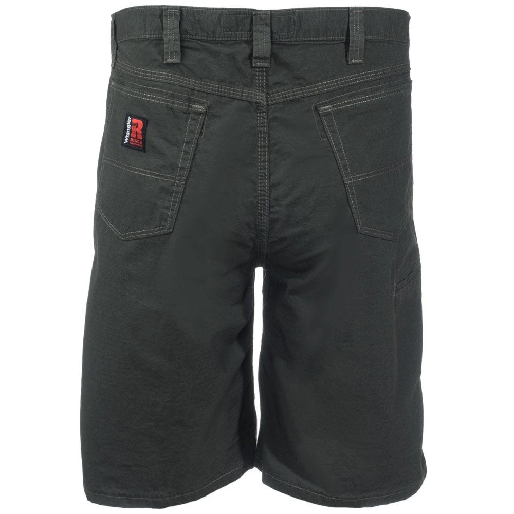 Wrangler Riggs Shorts: Men's Loden Green 3W345 LD Ripstop Technician Shorts 4 Wrangler Riggs Shorts: Men's Loden Green 3W345 LD Ripstop Technician Shorts - Image 4