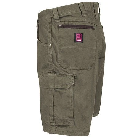 Wrangler Riggs Shorts: Men's Bark Brown 3W360 BR Cotton Ripstop Ranger Shorts 3 Wrangler Riggs Shorts: Men's Bark Brown 3W360 BR Cotton Ripstop Ranger Shorts - Image 3