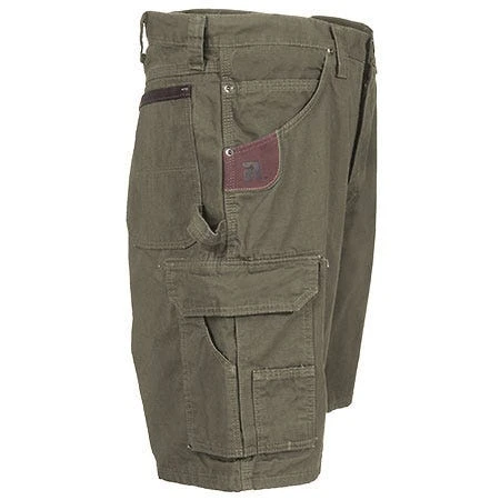 Wrangler Riggs Shorts: Men's Bark Brown 3W360 BR Cotton Ripstop Ranger Shorts 1 Wrangler Riggs Shorts: Men's Bark Brown 3W360 BR Cotton Ripstop Ranger Shorts