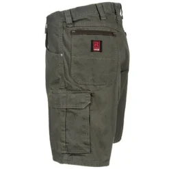 Wrangler Riggs Shorts: Men's Loden Green 3W360 LD Cotton Ripstop Ranger Shorts -Tessvero Sales Store wrangler 3w360 ld l 01