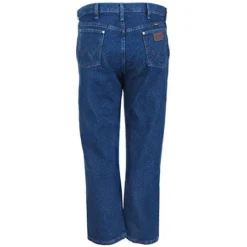Wrangler Jeans: Men's Advanced Comfort 47MAC MS Cowboy Cut Mid Stone Jeans -Tessvero Sales Store wrangler 47macms b 01