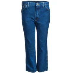 Wrangler Jeans: Men's George Strait Cowboy Cut 936GS HD Slim Fit Denim Jeans -Tessvero Sales Store wrangler 936gshd f 01