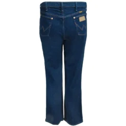 Wrangler Jeans: Men's Cowboy Cut 0947 STR Navy Regular Fit Stretch Jeans 7 Wrangler Jeans: Men's Cowboy Cut 0947 STR Navy Regular Fit Stretch Jeans -Tessvero Sales Store wrangler 947str b 01