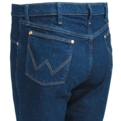 Wrangler Jeans: Men's Cowboy Cut 0947 STR Navy Regular Fit Stretch Jeans 6 Wrangler Jeans: Men's Cowboy Cut 0947 STR Navy Regular Fit Stretch Jeans -Tessvero Sales Store wrangler 947str l 01