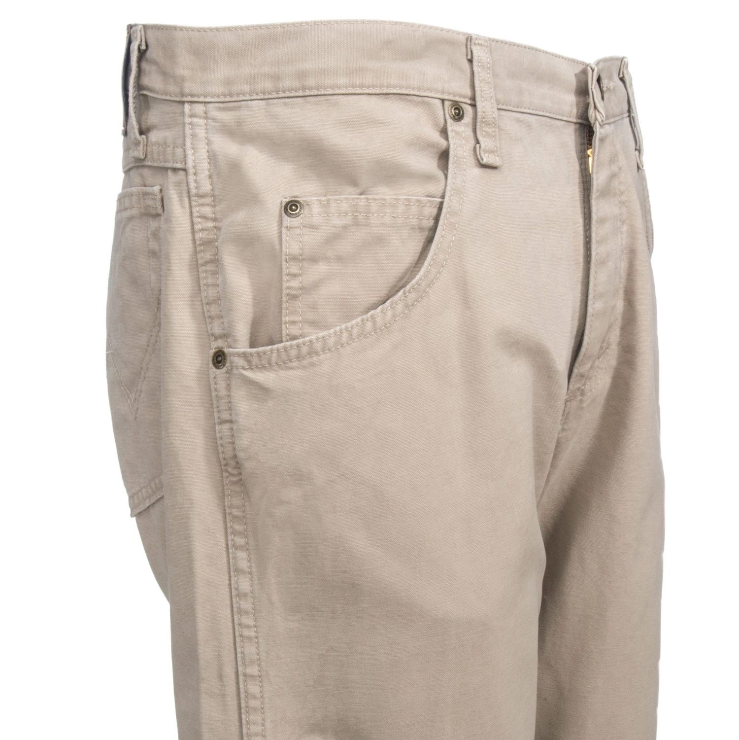 Wrangler Jeans: Men's Khaki 31000 GK Rugged Wear Relaxed Straight Fit Canvas Jeans 1 Wrangler Jeans: Men's Khaki 31000 GK Rugged Wear Relaxed Straight Fit Canvas Jeans
