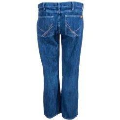 Wrangler 20X Jeans: Men's Flame Resistant Midstone FR42MWM Vintage Boot Cut Jeans -Tessvero Sales Store wrangler fr42mwm 4