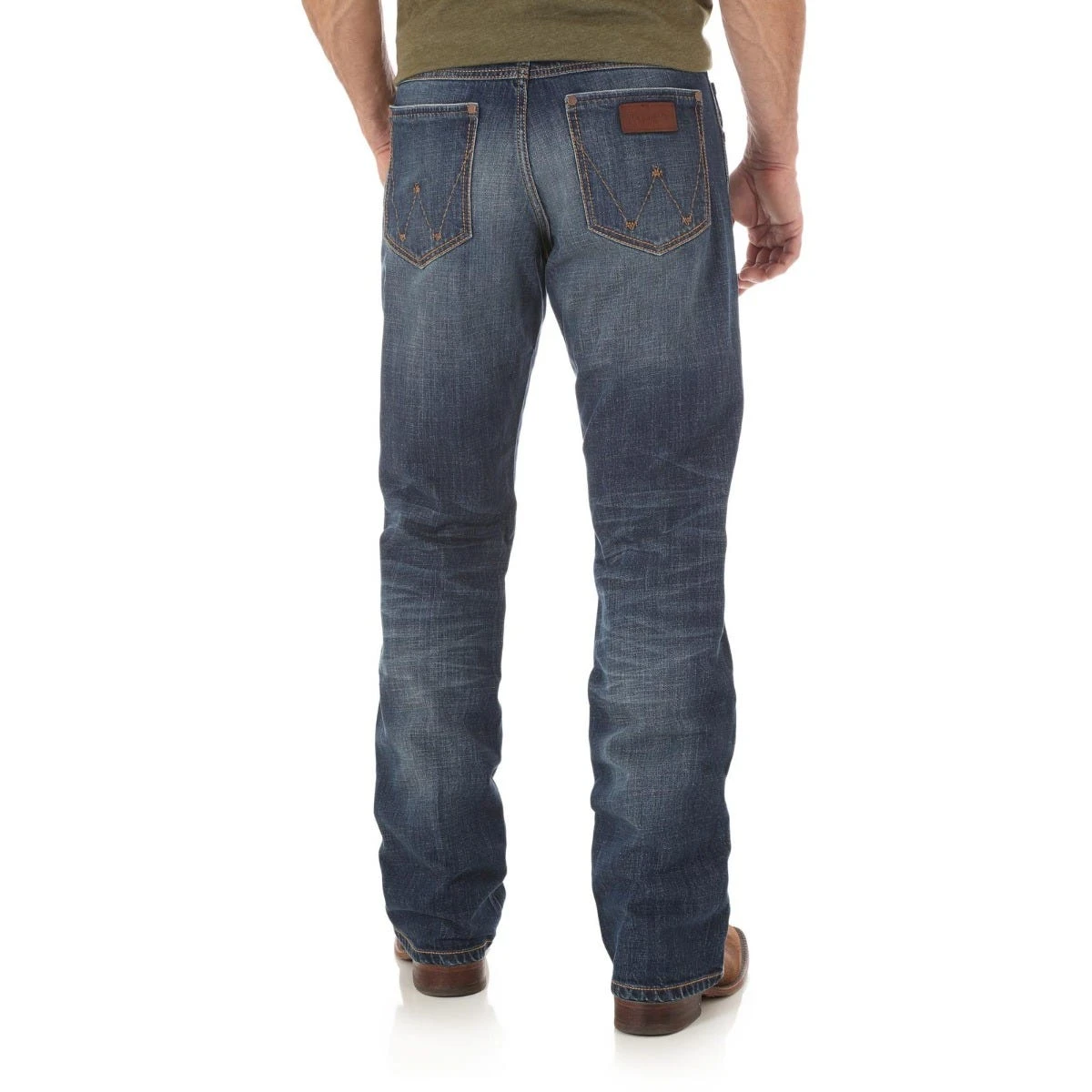 Wrangler Jeans: Men's WRT20JH Jackson Hole Wrangler Retro Boot Cut Jean 2 Wrangler Jeans: Men's WRT20JH Jackson Hole Wrangler Retro Boot Cut Jean - Image 2
